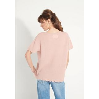 Studio Cashmere8  AVA 6 T shirt girocollo -100% cashmere déjaugé 