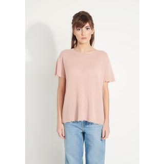 Studio Cashmere8  AVA 6 T-Shirt Rundhalsausschnitt -100% Kaschmir déjaugé 