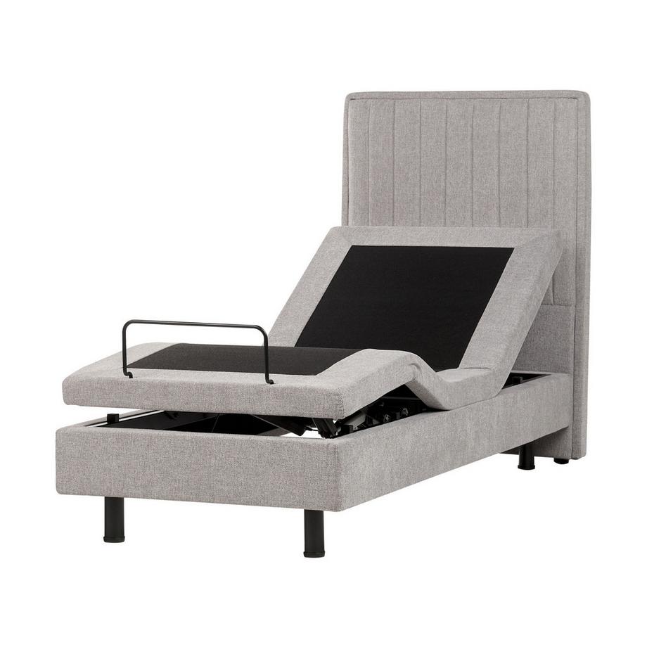 Lit réglable en Tissu Glamour CASTELLAN