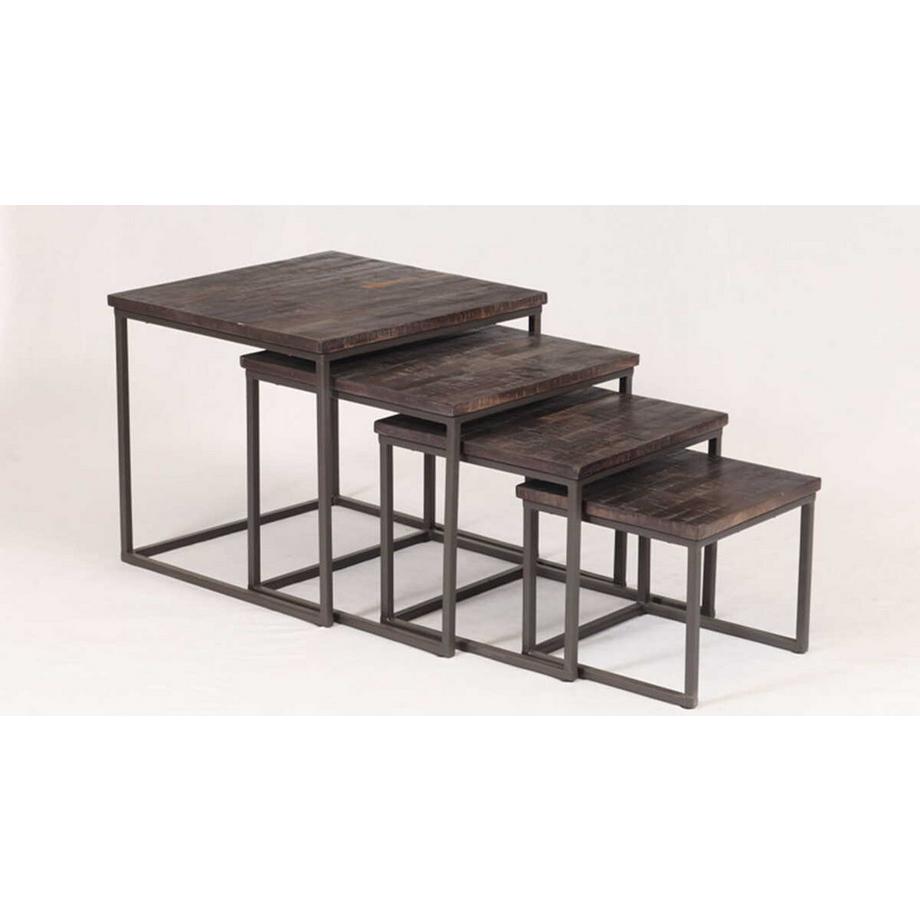 Table d'appoint Lucie (lot de 4)