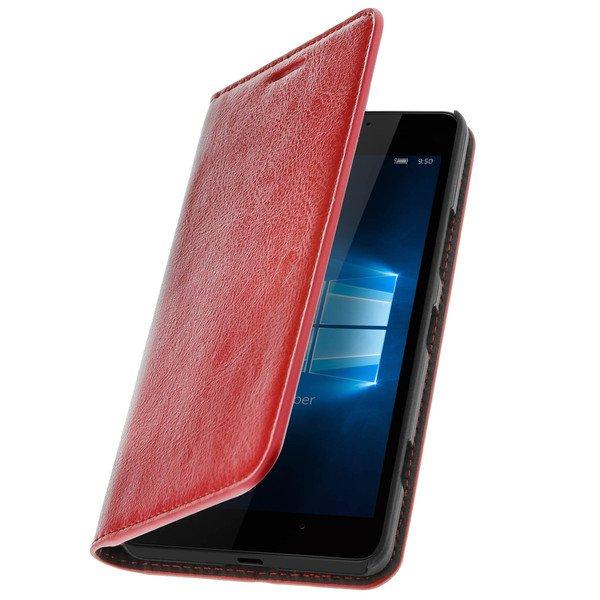 Image of Lederetui Nokia Lumia 950 Rot