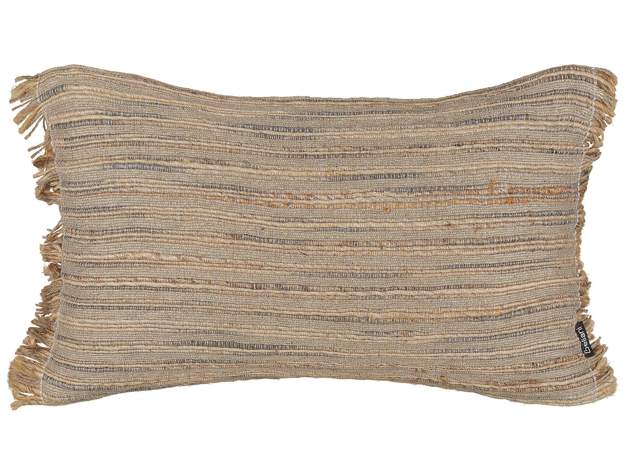 Image of Dekokissen aus Jute Boho LEDUM Dekokissen aus Jute Boho LEDUM