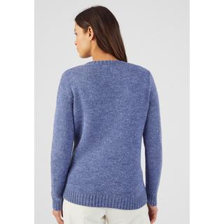 Damart  Pullover mit Rundhalsausschnitt aus meliertem Strick Thermolactyl 