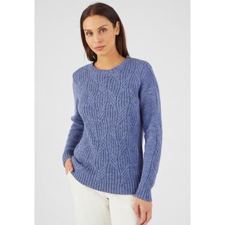 Damart  Pullover mit Rundhalsausschnitt aus meliertem Strick Thermolactyl 