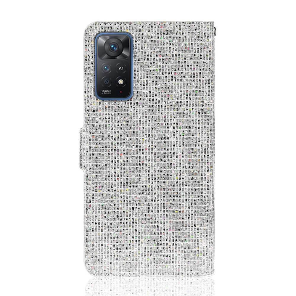 Cover-Discount  Xiaomi Redmi Note 11 Pro / 12 Pro - Glitter Leder Etui 