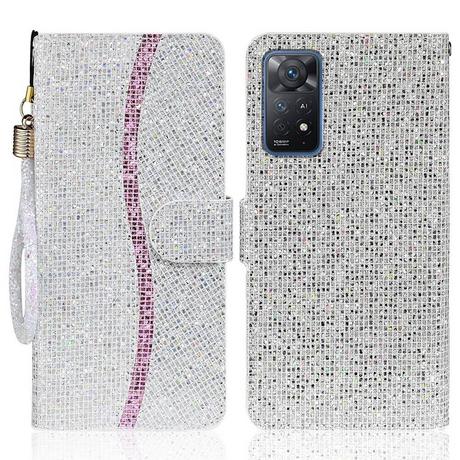 Cover-Discount  Xiaomi Redmi Note 11 Pro / 12 Pro - Glitter Leder Etui 