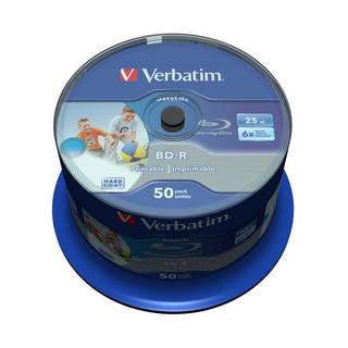 Verbatim  Verbatim 43812 Leere Blu-Ray Disc BD-R 25 GB 50 Stück(e) 