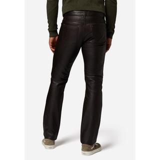 RICANO  Lederhose No. 3 TR Jeans, Im klassischem 5-Pocket-Stil aus gewachstes Rindsleder 