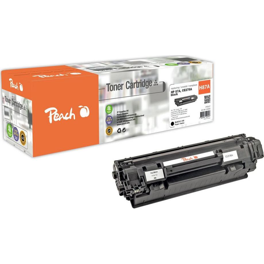 Peach  PT217 CARTUCCIA TONER 1 PZ COMPATIBILE NERO 