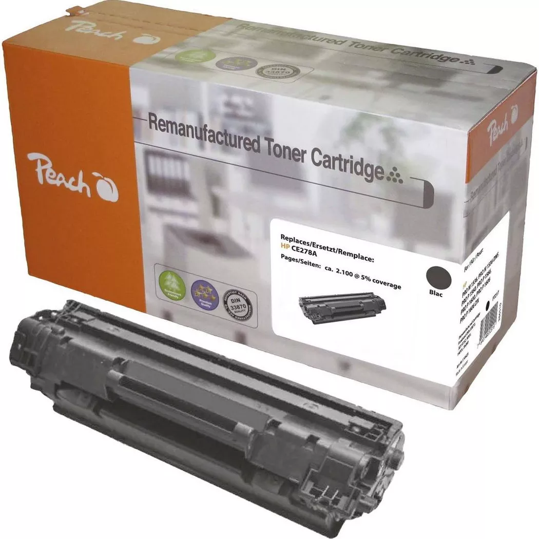 Peach – Toner Hp Nr. 78a (ce278a) Black, Schwarz, One Size