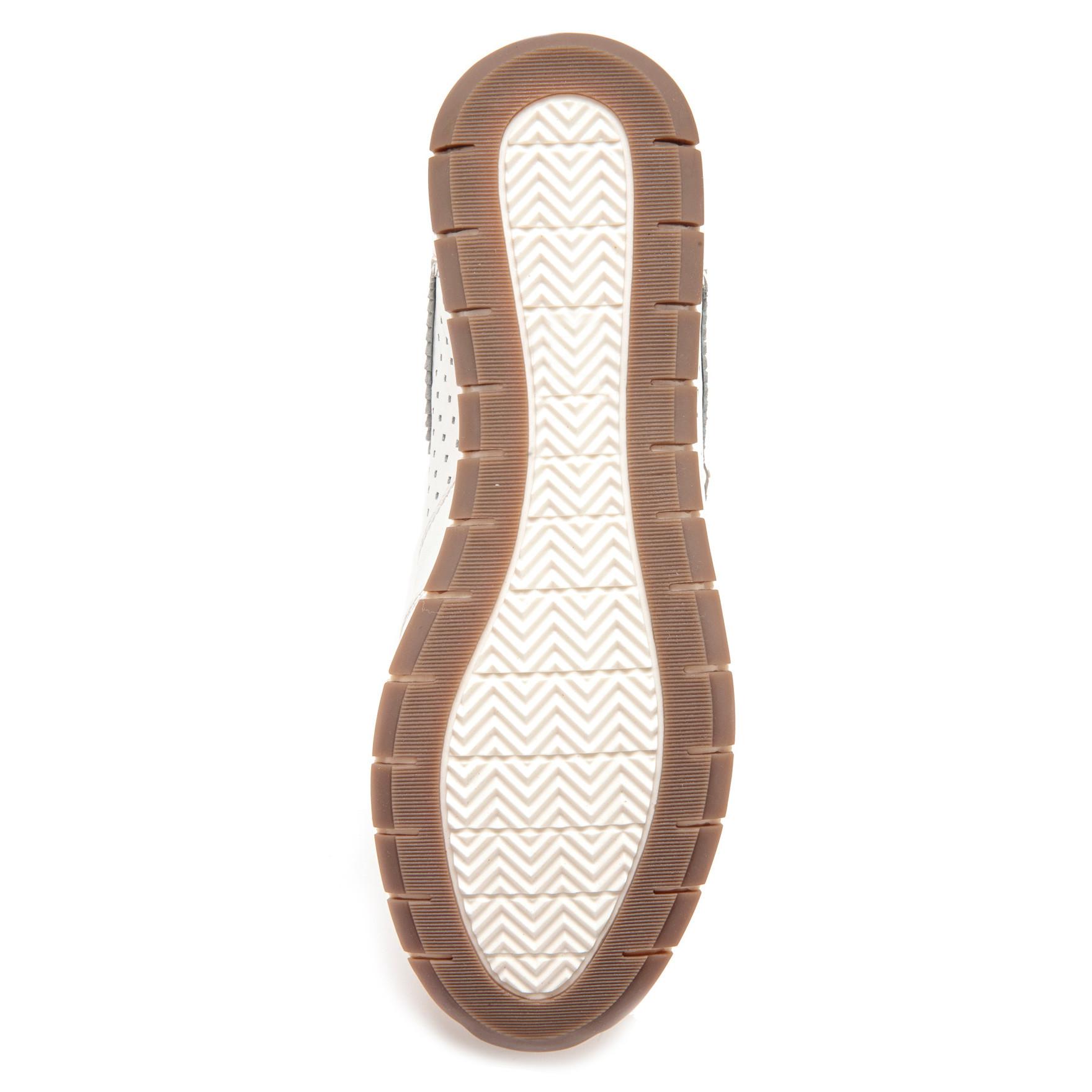 Pédiconfort  Baskets aérosemelle amovible cuir femme 