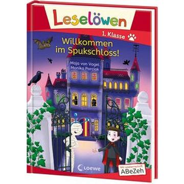 Leselöwen 1. Klasse - Willkommen im Spukschloss! (Großbuchstabenausgabe)