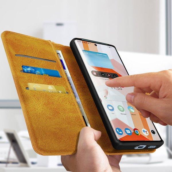 Avizar  Custodia Folio Vivo X80 Pro Camel 