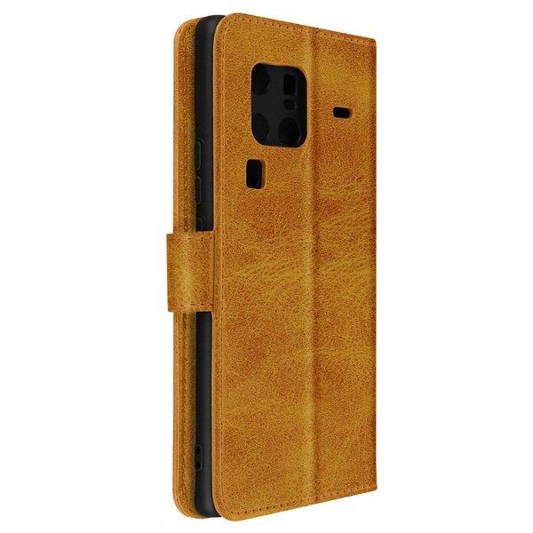 Avizar  Custodia Folio Vivo X80 Pro Camel 