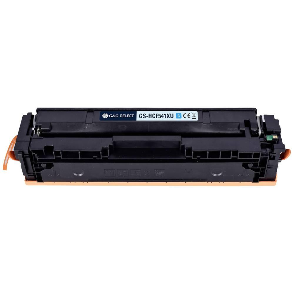 G&G  Kompatibel mit 203X Canon 054H XL-Premium-Toner CF541X - Marke: Select 