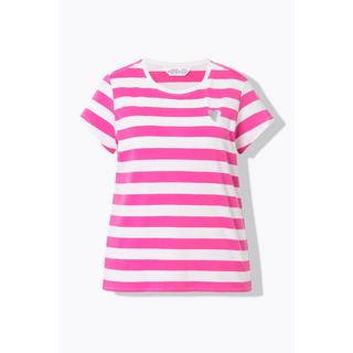 Studio Untold  T-Shirt, Classic Shape, Ringel, Halbarm 