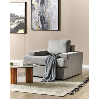 Beliani Fauteuil en Polyester Traditionnel ALLA  