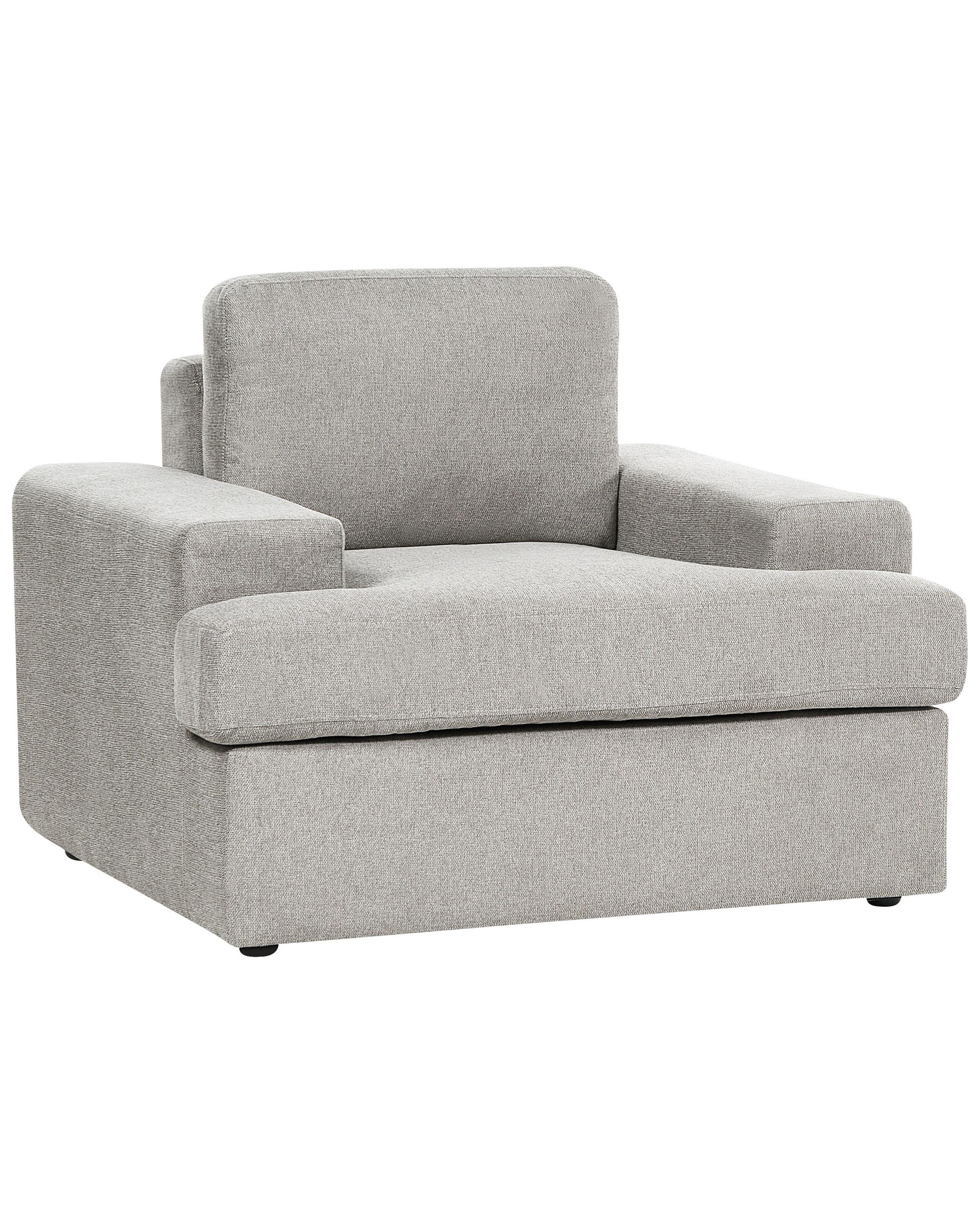 Beliani Fauteuil en Polyester Traditionnel ALLA  