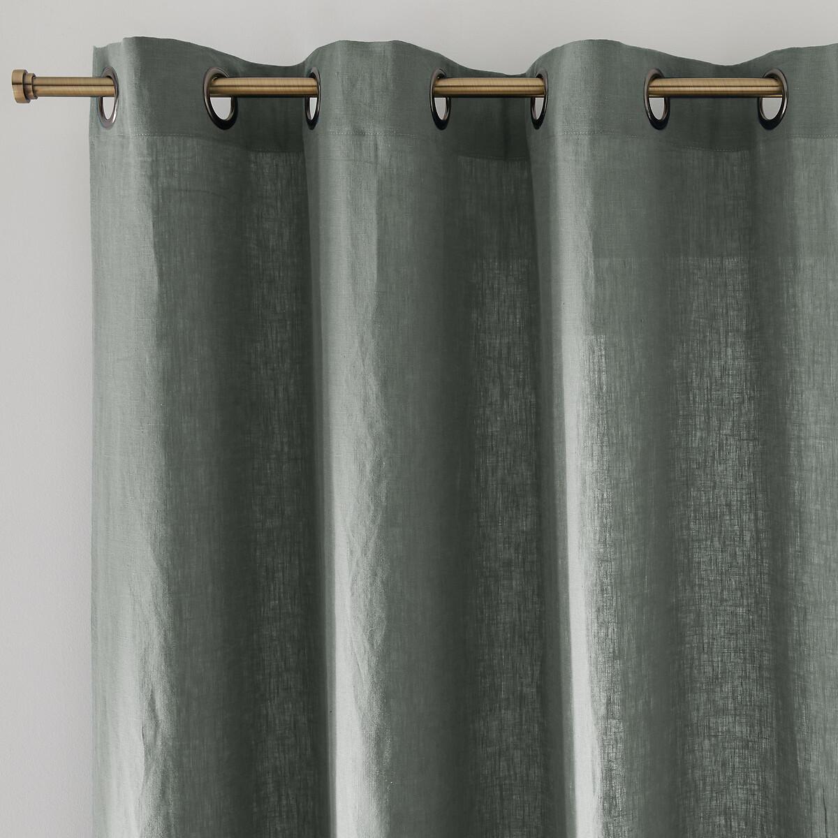 Image of Vorhang Onega Mit Ösen Unisex Grün 135x350CM