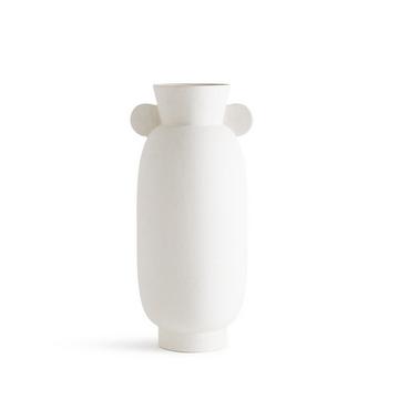 Vase en céramique blanche