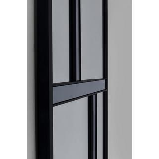 KARE Design Specchio da parete Brick nero 71x182  