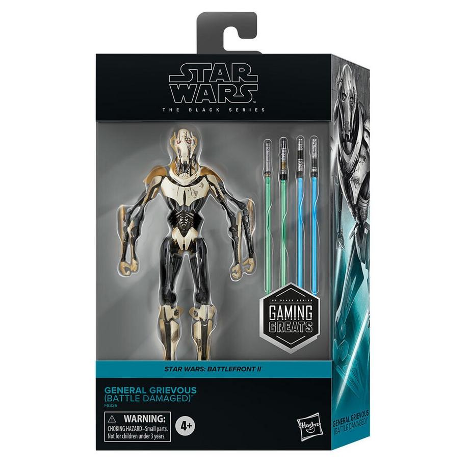 Hasbro  Star Wars Battlefront II General Grievous Battle Damaged Figur 15cm 