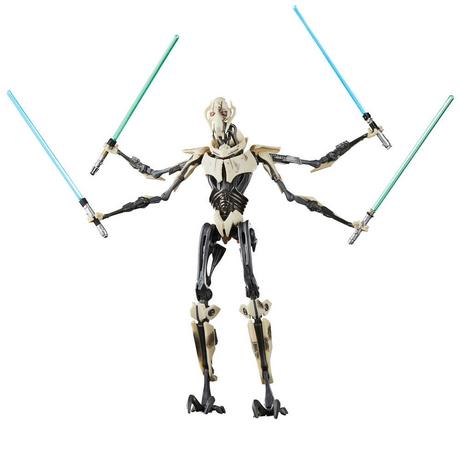 Hasbro  Star Wars Battlefront II General Grievous figurine endommagée par le combat 15cm 