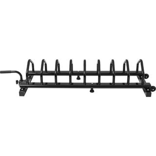 Gorilla Sports  RACK DE RANGEMENT MOBILE POUR POIDS DISQUES | MUSCULATION 