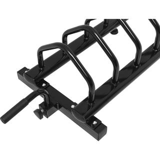 Gorilla Sports  RACK DE RANGEMENT MOBILE POUR POIDS DISQUES | MUSCULATION 