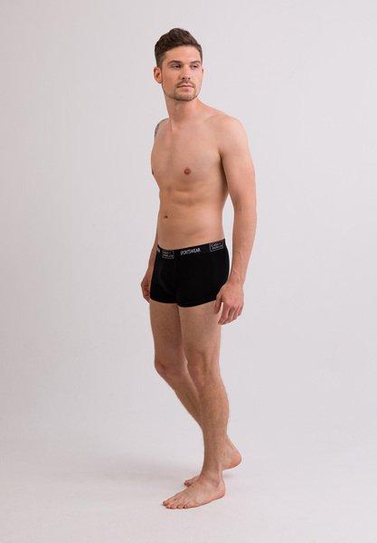 Image of Kaschmir Boxershorts Herren Schwarz L