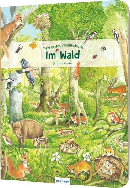 Mein erstes Wimmelbuch: Im Wald Christine Henkel Couverture rigide 