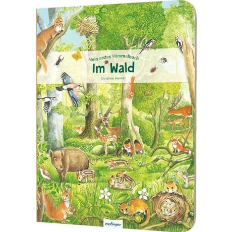 Mein erstes Wimmelbuch: Im Wald Christine Henkel Copertina rigida 