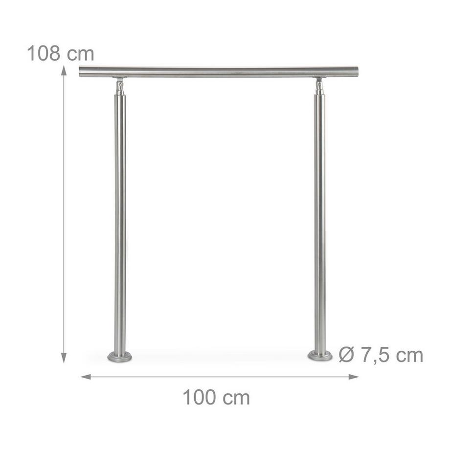 B2X Rampes d'escalier en acier inoxydable  