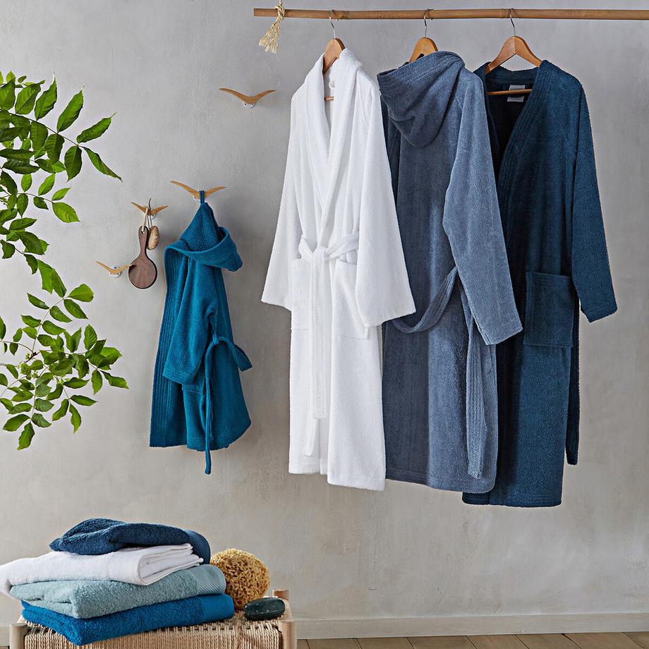 La Redoute Intérieurs  Peignoir enfant capuche 350 g/m² 