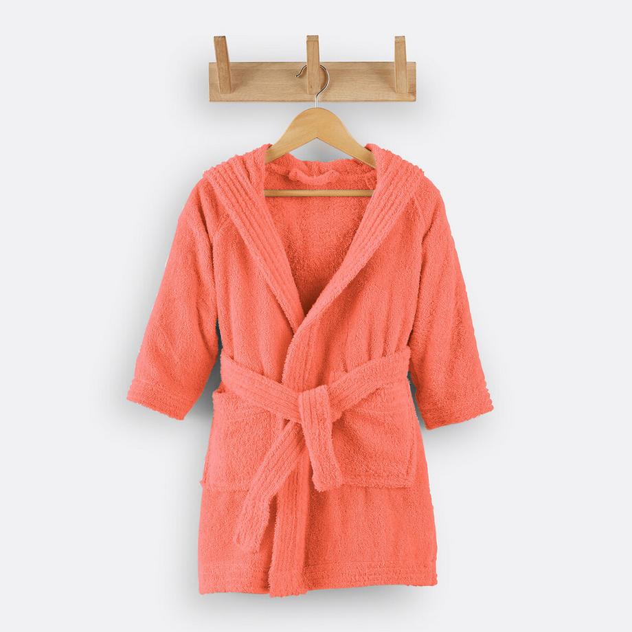 La Redoute Intérieurs  Peignoir enfant capuche 350 g/m² 