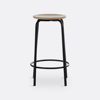 La Redoute Intérieurs Tabouret de bar piètement métal acier H65 cm  