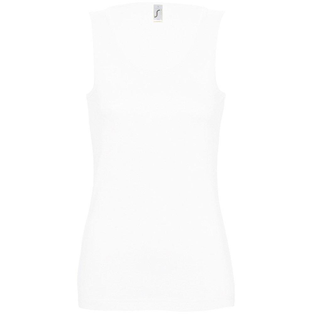 Image of Tanktop Unterhemd Jane, Ärmellos Unisex Weiss XL