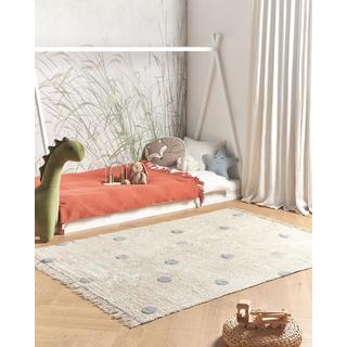 Beliani Tapis enfant en Coton Boho DARDERE  