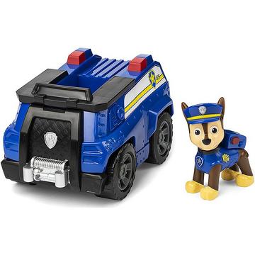 PAW Patrol Polizei-Fahrzeug mit Chase-Figur (Basic VehicleBasis Fahrzeug)