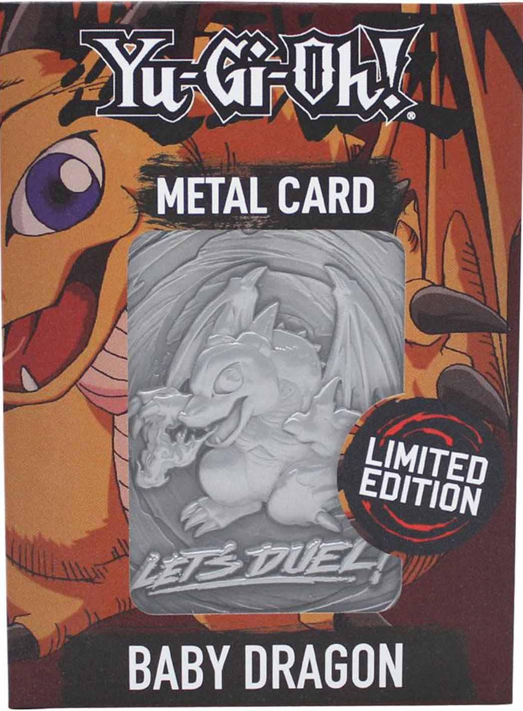 Yu-Gi-Oh!  Yu-Gi-Oh! Baby Dragon Limited Edition Metal Card 