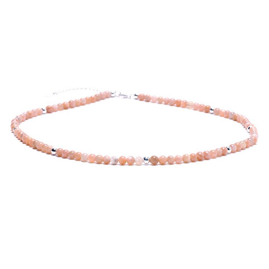 Jessica  Halskette aus Edelsteinen & 925er Silber