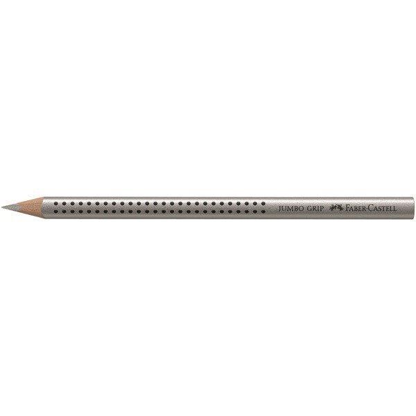 Image of FABER-CASTELL Farbstifte Jumbo Grip 110982 silber FABER-CASTELL Farbstifte Jumbo Grip 110982 silber