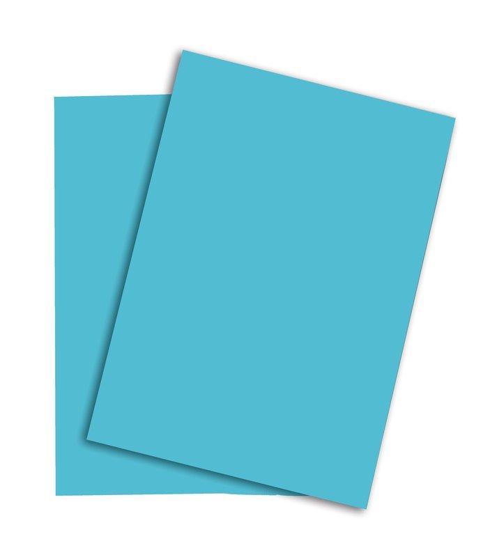 Papyrus PAPYRUS Rainbow Papier FSC A4 88042740 80g, blau 500 Blatt  