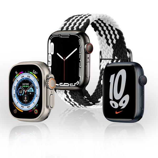 Avizar  Apple Watch 38 - 41mm Armband Weiß 