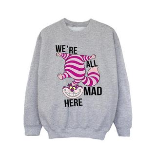 Disney  Sweat ALICE IN WONDERLAND ALL MAD HERE 