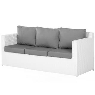 Beliani Lounge Set mit Tisch aus PE Rattan Modern ROMA  