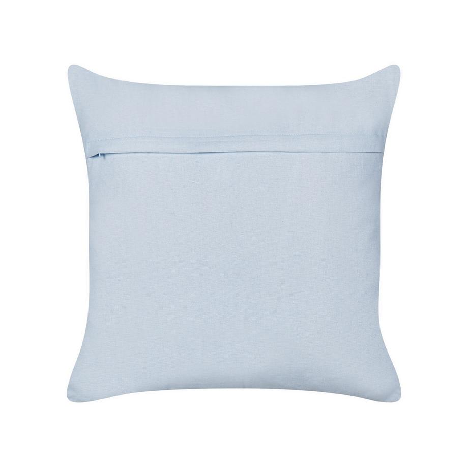 Beliani Lot de 2 coussins décoratifs en Coton Moderne LEEA  