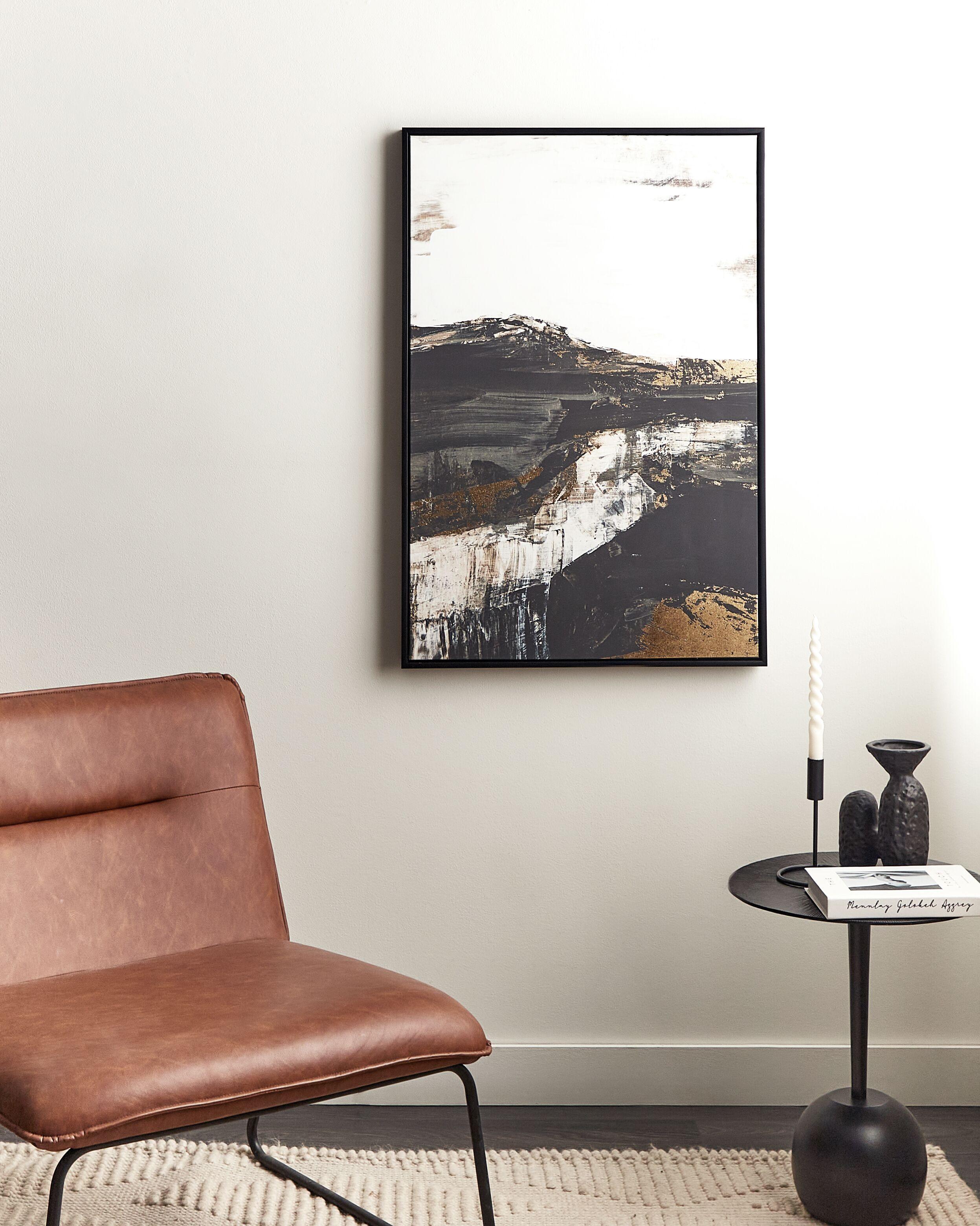 Beliani Imprimé sur toile en Tissu Moderne STATTE  