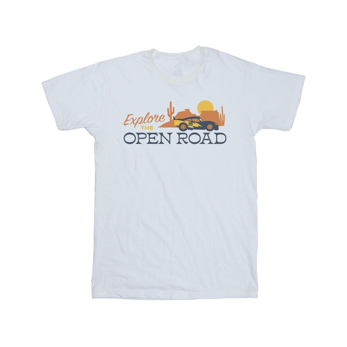 Image of Cars Explore The Open Road Tshirt Herren Weiss 5XL