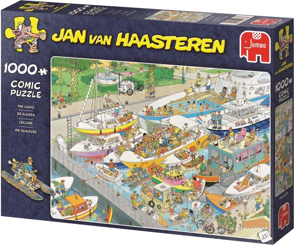 JUMBO  Jan van Haasteren Die Schleuse 1000 Teile 